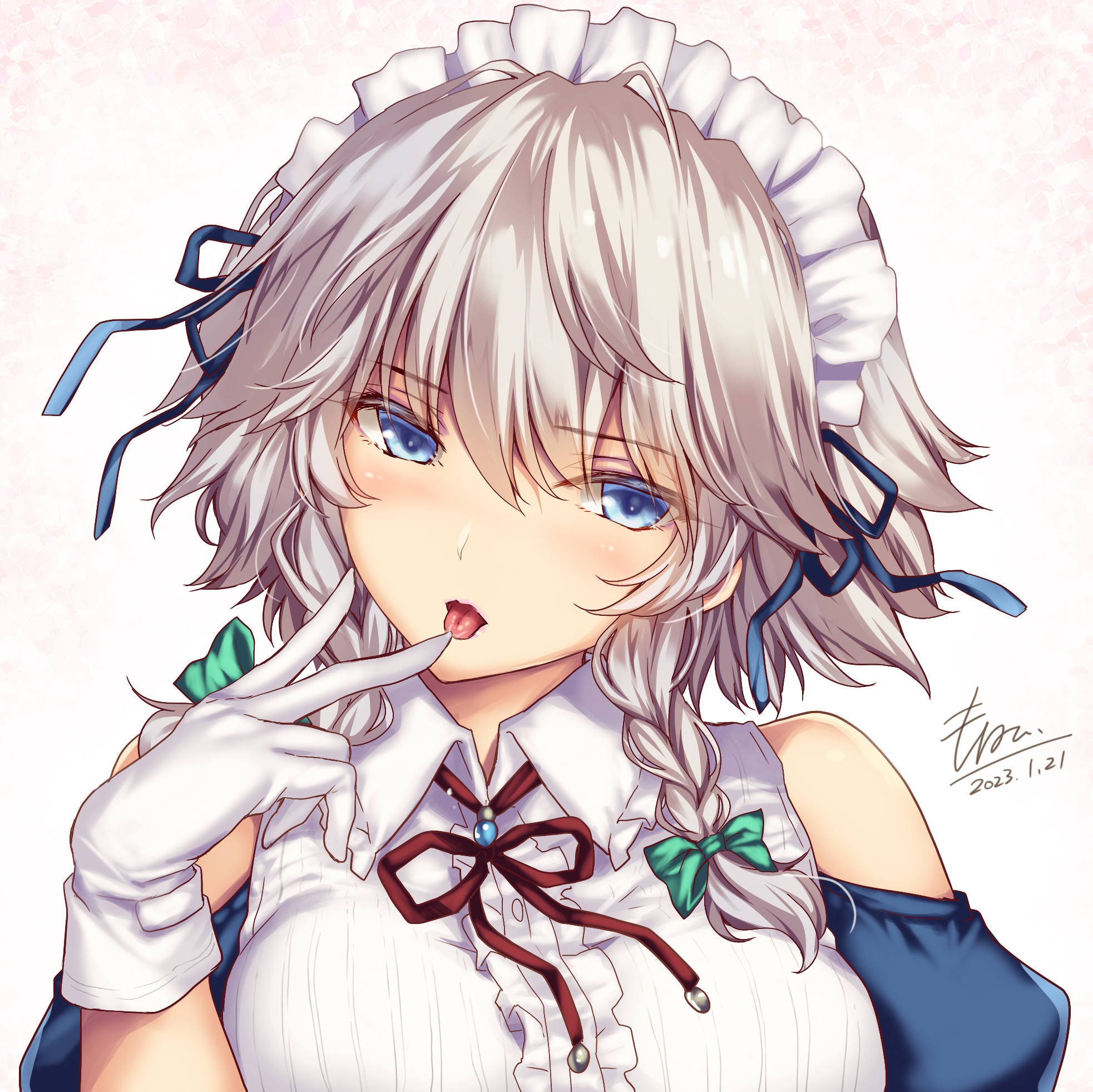 Monety Touhou Izayoi Sakuya Maid 1057444 Yandere 